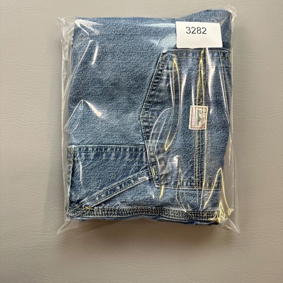 Levi Strauss Signature Jean Shorts Mens 34 Carpenter Baggy Skate Grunge Jort Y2K - Picture 11 of 11